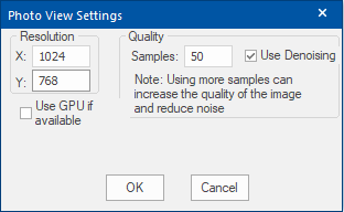 Photoview Settings Dialog